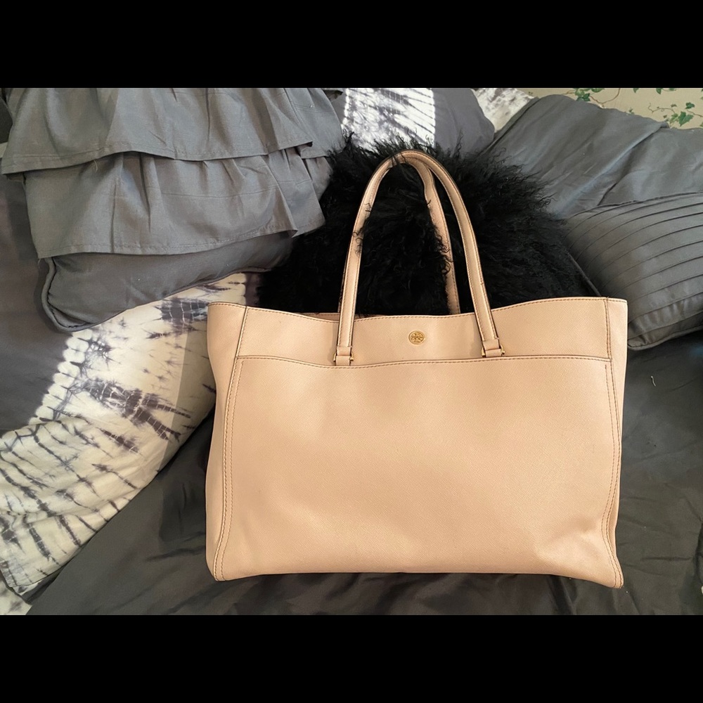 Tory Burch Large Pink Tote